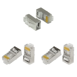 Frisby Fnw-Rj4522N 100 Paket Ftp Cat6 Metal Konnekt&Ouml;R