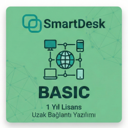 Smartdesk Uzak Bağlantı Yazılımı Basic 1 Yıl