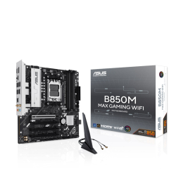 Asus B850M Max Gaming Wifi Ddr5 8000 Dp Hdmi 3Xm2 Aura Rgb Matx