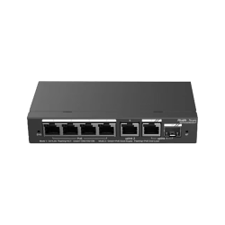 Ruijie Reyee Rg-Es206Gs-P 4Ge Port 54W Poe+, 2Grj45, 1Gsfp Uplink Y&Ouml;Netilebilir