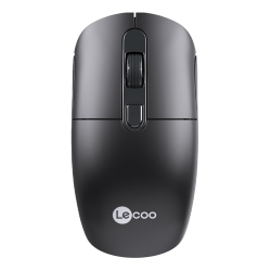 Lecoo M2001 Si̇yah Usb Kablosuz Mouse 