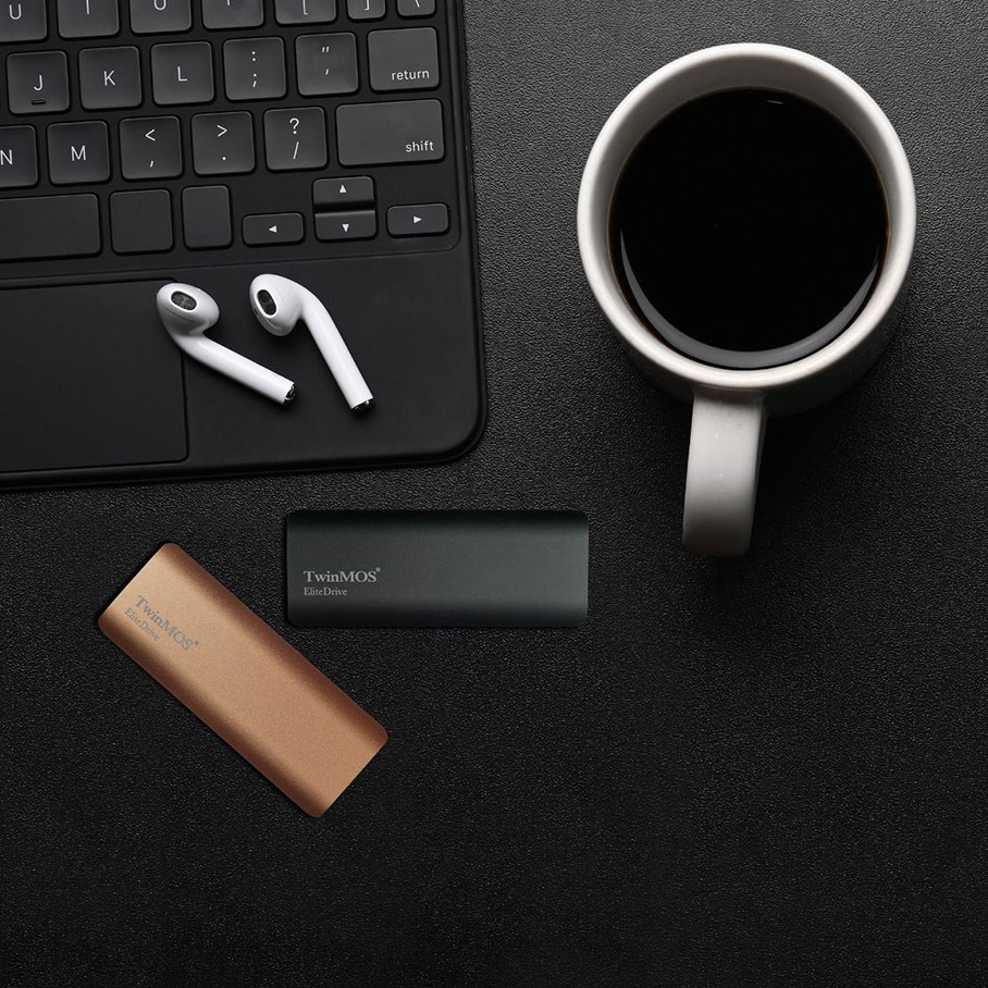 TWINMOS 1TB EliteDrive PSSDGGBMED32 450-410MB/s USB 3.2 / Type-C Harici Disk