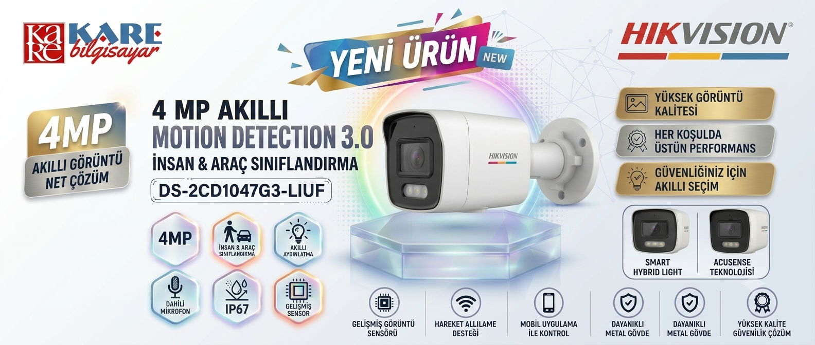 hıkvısıon color vu kamera